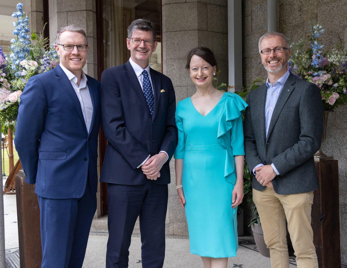 British Embassy Dublin (@britembdublin) on Twitter photo Ambassador <a href="/PJohnstonFCDO/">Paul Johnston</a> welcomed guests at his residence this evening to celebrate the King's Birthday Party.
The occasion marked the His Majesty’s 76th birthday and a year of renewal in the UK-Ireland relationship 🇬🇧 🤝🇮🇪 Ambassador <a href="/PJohnstonFCDO/">Paul Johnston</a> welcomed guests at his residence this evening to celebrate the King's Birthday Party.
The occasion marked the His Majesty’s 76th birthday and a year of renewal in the UK-Ireland relationship 🇬🇧 🤝🇮🇪