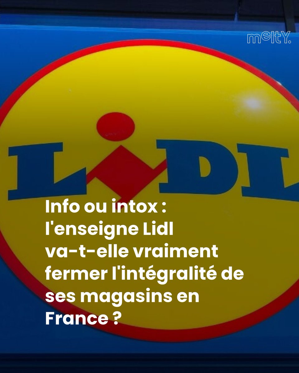 Une onde de choc secoue la toile : Lidl quitterait la France dès juillet 2025 ? La rumeur enfle, et on vous aide à démêler le vrai du faux.
➡️ l.melty.fr/S17