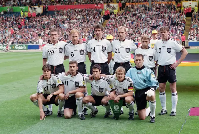 90sfootball's tweet photo. Germany, 1996 🇩🇪 https://t.co/pCo8PPe6RZ
