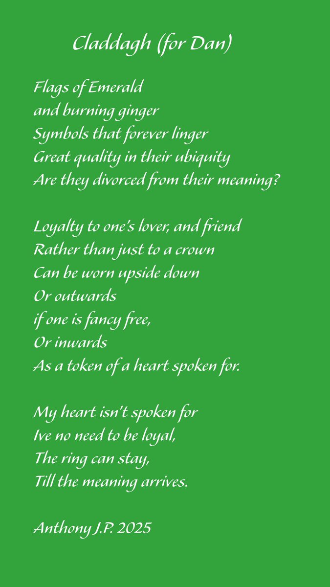 antJP01's tweet image. I wrote this poem requested by @PodcastJourno . Thank you for requesting and donating

#ajpoemsbyrequest 

If you’d like one of your own or like any of the poems and want to help the vital work of @McrFoodbank , let me know!

justgiving.com/page/anthony-p…