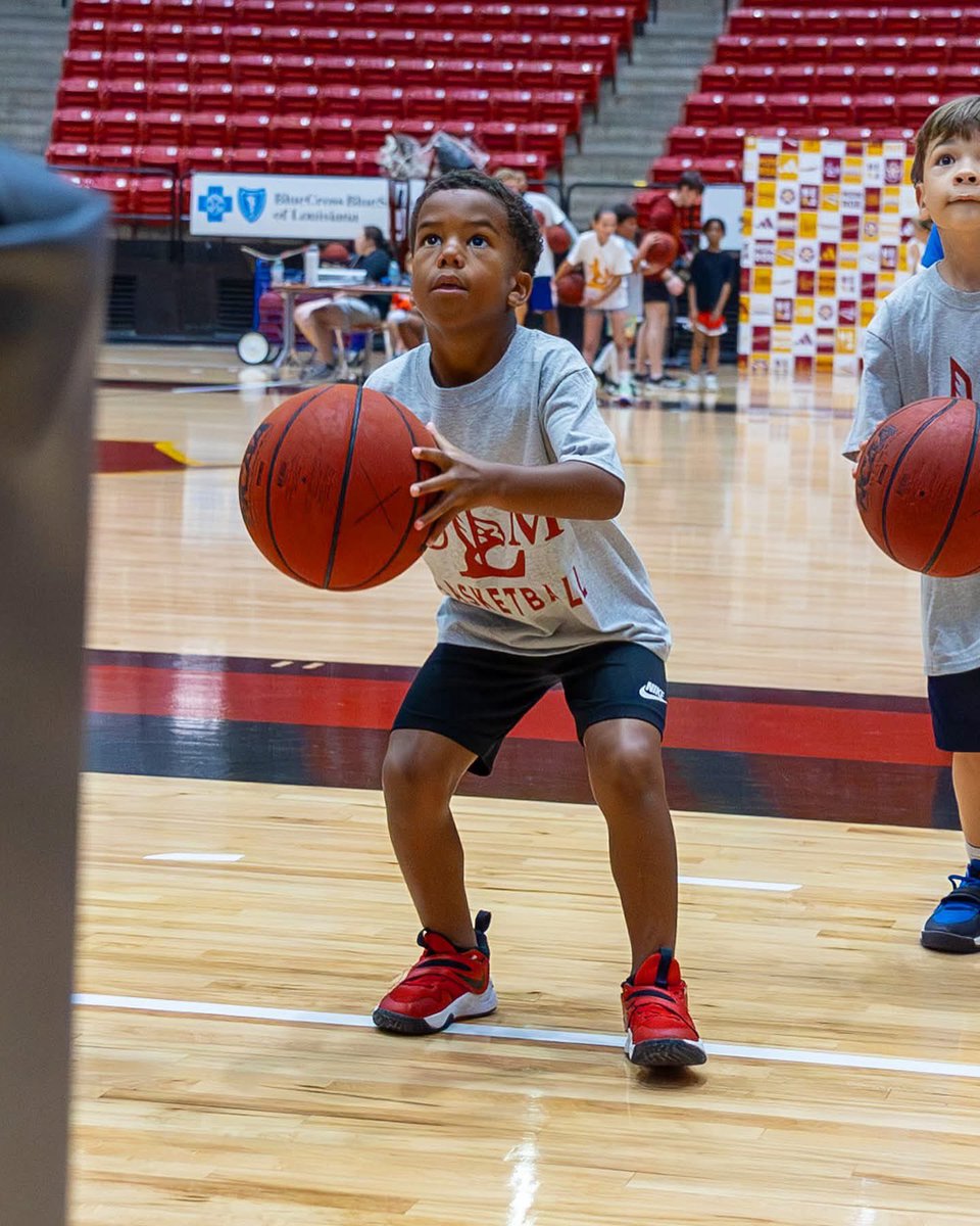 ULM_MBB's tweet image. Little hoopers in the making 🤙
Big thank you to all the kids who came out this week to learn from the Warhawks!