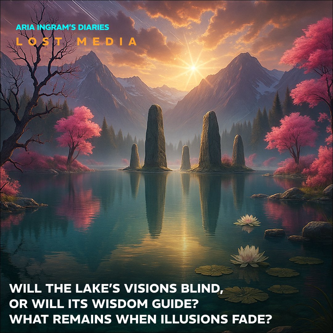 What if water isn’t just life… but judgement?

📜 Its source flows from the mountain peak, where the Founders’ Chamber is hidden - a detail that fuels many legends about the lake itself. The Lake reveals the crystalline nature of space and the beings who enter its reach. But