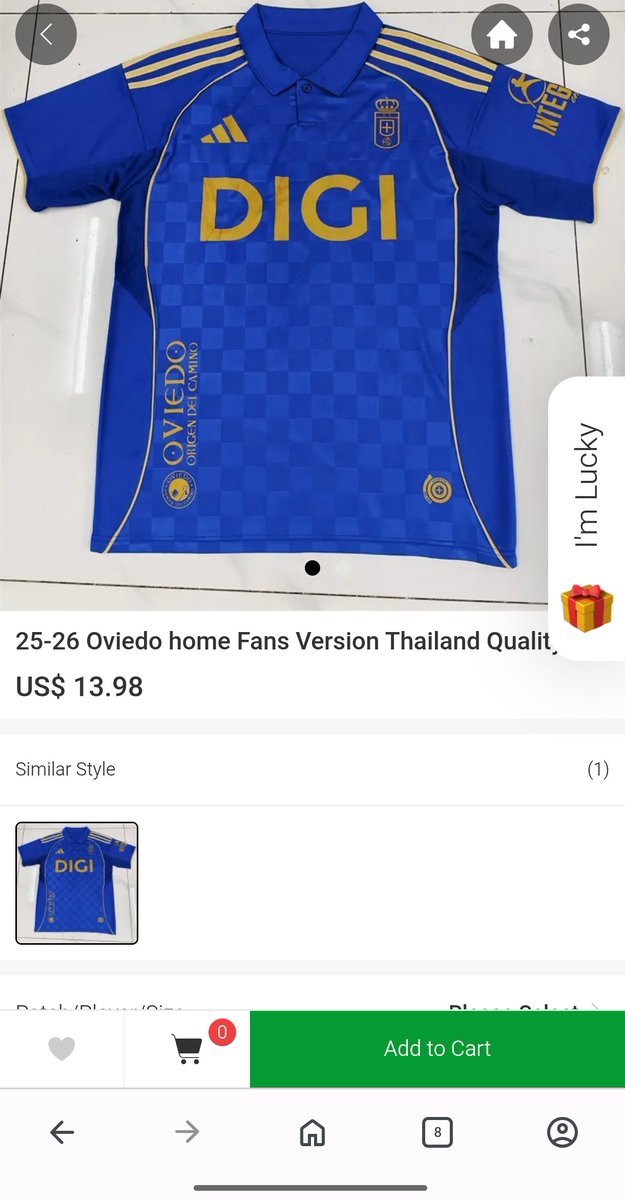 Si alguno quiere la camiseta nueva del Oviedo   

kegaoos.com/?parent_user_i…

En el buscador pones "Oviedo" y ya te salen todos los modelos que hay