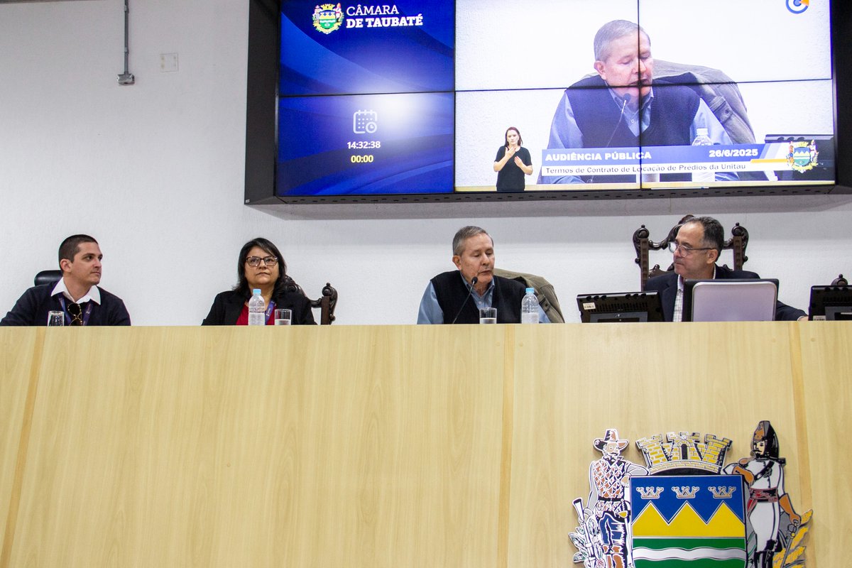 camarataubate's tweet image. A Câmara promoveu audiência para esclarecimentos da #Unitau sobre os termos do contrato de locação do #imóvel da praça Monsenhor Silva Barros, firmado com a empresa Havan, que deverá resultar na arrecadação de R$25,5 milhões em 15 anos.
📌Saiba mais - bit.ly/45HC4dp