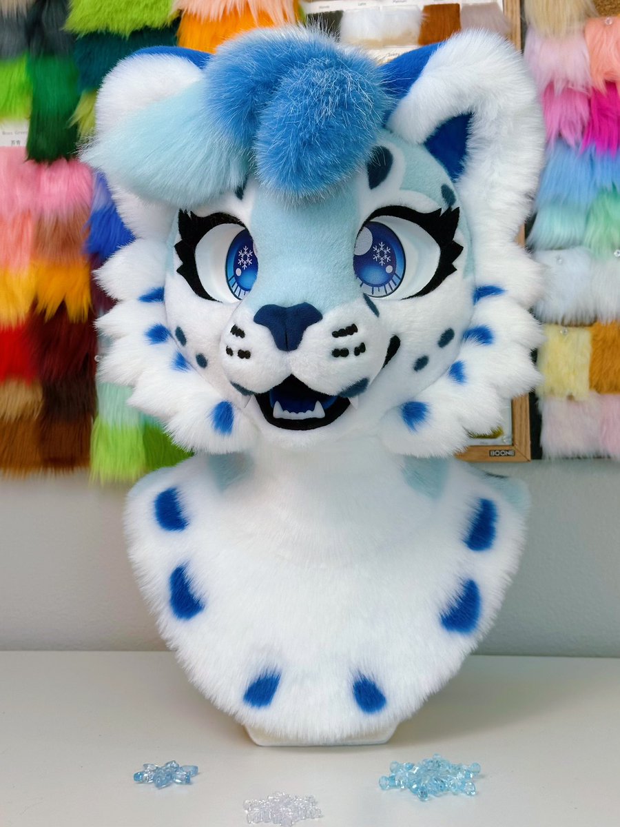 limeythecheetah's tweet image. Snow leopard premade done!❄️🐆
#fursuitmaker #furryartist #AC2025
Will be available at my booth at Anthrocon!
My booth # is O23-O24-P23-P24.
Yea It’s a BIG BOOTH please don’t miss me. 🥰