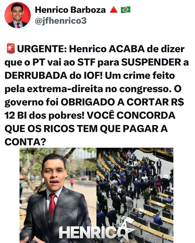 RICOS PAGUEM A CONTA.