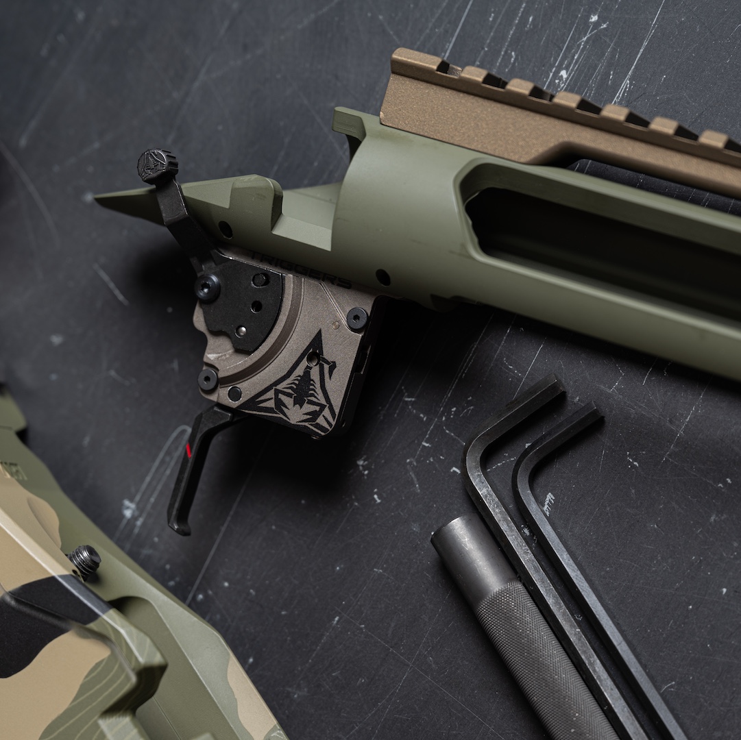 Free 🧢 with Rise Armament  purchase ‼️

The Rise Armament Reliant Hunter Remington 700 Trigger is an adjustable trigger replacement for the Remington 700 pattern rifle.  It exceeds SAAMI safety standards, while providing a no-takeup, exceptionally crisp, and easily adjustable