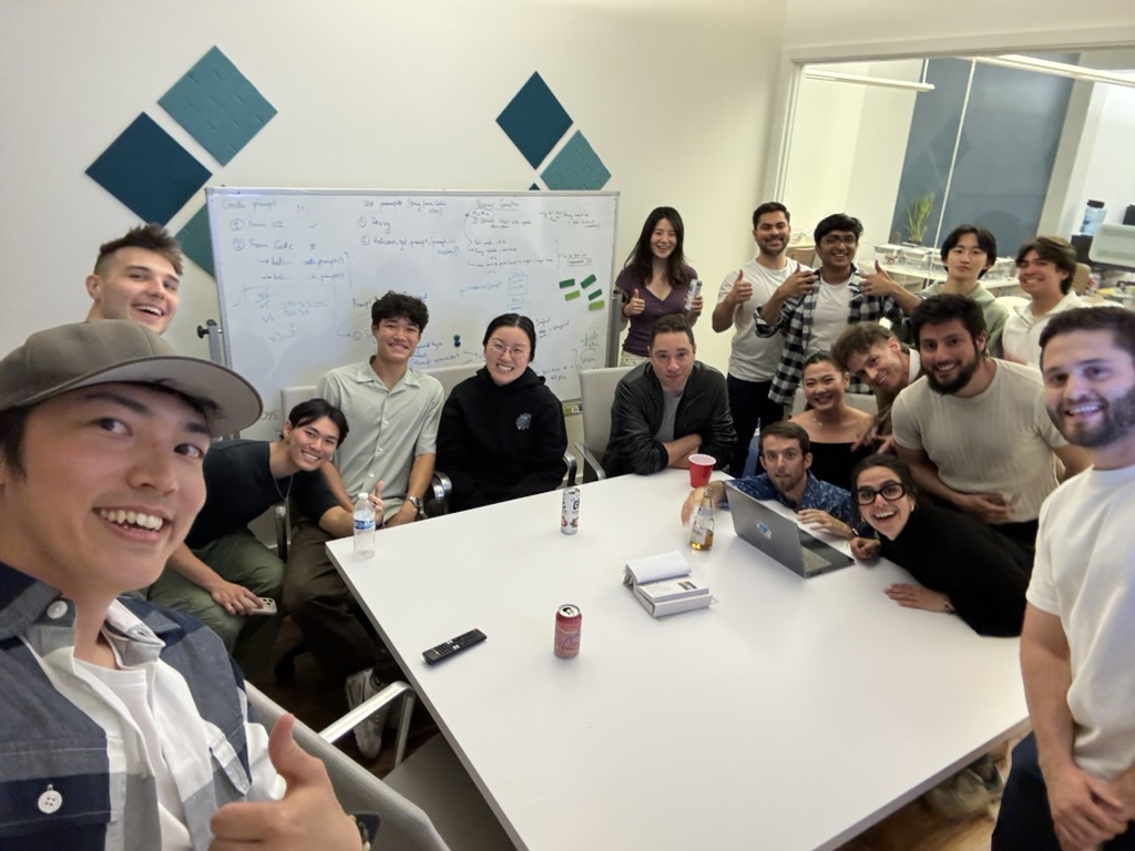 Justin Torre (@justinstorre) on Twitter photo We had a hype launch party yesterday 🚀
Thank you everyone who could make it out!!
(This picture is the homies that stayed way after and we were watching the launch video)
<a href="/coleywoleyyy/">Cole Gottdank</a> <a href="/silennai/">Silen Naihin</a> <a href="/_juliettech/">juliettech</a> <a href="/connortbot/">Connor Loi</a> <a href="/scottohair/">Scott O'Hair</a> <a href="/fadedmacro/">RustInPeace</a> <a href="/realmcore_/">akira</a> <a href="/KavinValli/">Kavin Desi Valli</a> <a href="/tnm/">Ted Nyman</a> We had a hype launch party yesterday 🚀
Thank you everyone who could make it out!!
(This picture is the homies that stayed way after and we were watching the launch video)
<a href="/coleywoleyyy/">Cole Gottdank</a> <a href="/silennai/">Silen Naihin</a> <a href="/_juliettech/">juliettech</a> <a href="/connortbot/">Connor Loi</a> <a href="/scottohair/">Scott O'Hair</a> <a href="/fadedmacro/">RustInPeace</a> <a href="/realmcore_/">akira</a> <a href="/KavinValli/">Kavin Desi Valli</a> <a href="/tnm/">Ted Nyman</a>