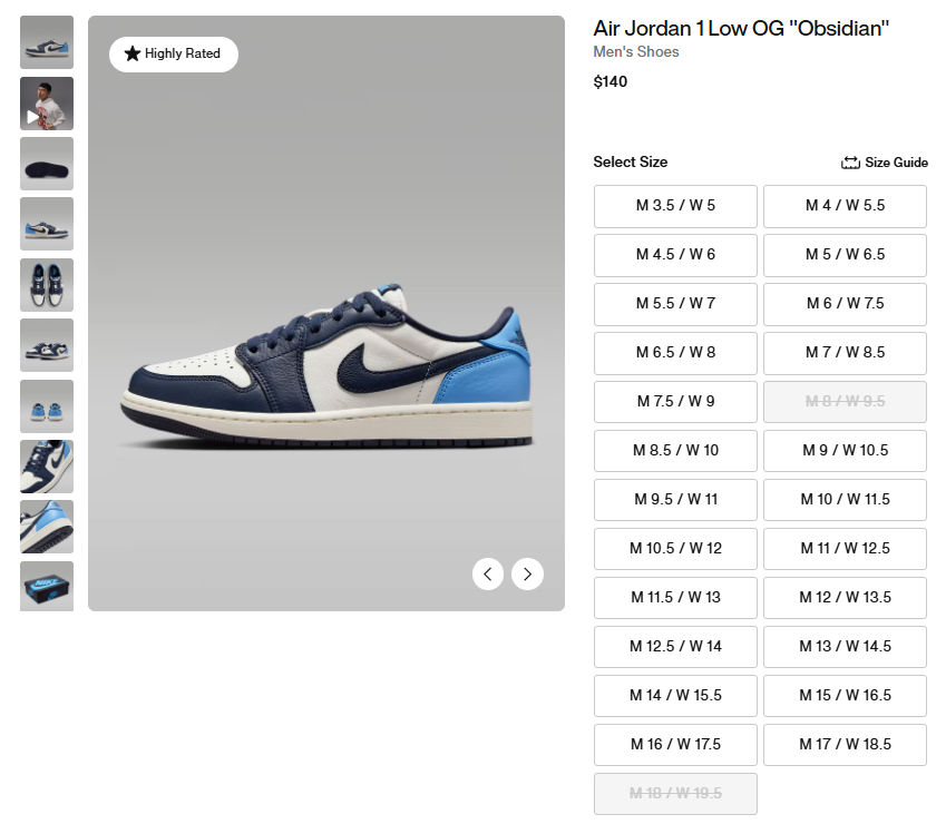 when does eastbay restock sizes