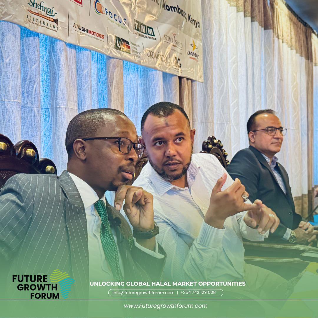 Future Growth Forum (@futuregrowforum) on Twitter photo but for us to fully participate, we must ensure one thing: authentic, credible, and internationally recognized Halal certification”.
Chairperson <a href="/KncciMombasa/">KNCCI Mombasa</a> <a href="/abud_jamal/">Abud Jamal Said</a>
<a href="/kenya_chamber/">Kenya Chamber</a> but for us to fully participate, we must ensure one thing: authentic, credible, and internationally recognized Halal certification”.
Chairperson <a href="/KncciMombasa/">KNCCI Mombasa</a> <a href="/abud_jamal/">Abud Jamal Said</a>
<a href="/kenya_chamber/">Kenya Chamber</a>