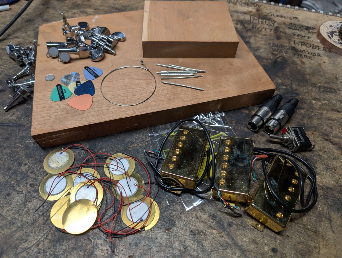 IN 3 HOURS (6PM EDT) we're building a device that can automatically play the weezer buddy holly riff on command (it cannot play anything else)