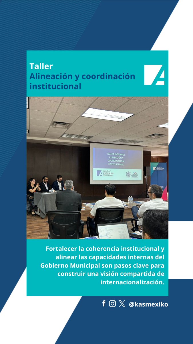 KAS_México (@kasmexiko) on Twitter photo Iniciamos el Taller de Alineación y Coordinación Institucional en el <a href="/chihuahuampio/">Gobierno Municipal Chihuahua</a> para fortalecer la coherencia institucional y construir una visión compartida de internacionalización. Iniciamos el Taller de Alineación y Coordinación Institucional en el <a href="/chihuahuampio/">Gobierno Municipal Chihuahua</a> para fortalecer la coherencia institucional y construir una visión compartida de internacionalización.