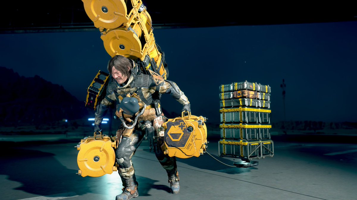 thanks to Death Stranding 2 I can live out the dream of bringing in all the groceries in one trip