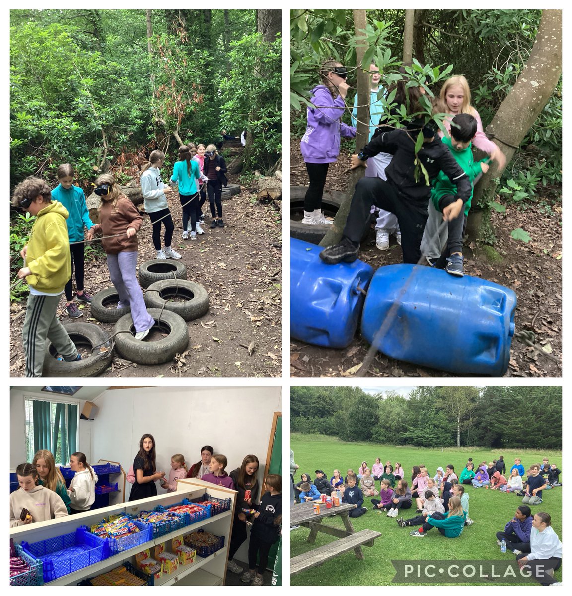 bhhjunior's tweet image. Evening activities Nightline &amp;amp; Orienteering and a trip to the shop! @OakTreesMAT #bhhjcollaboration
