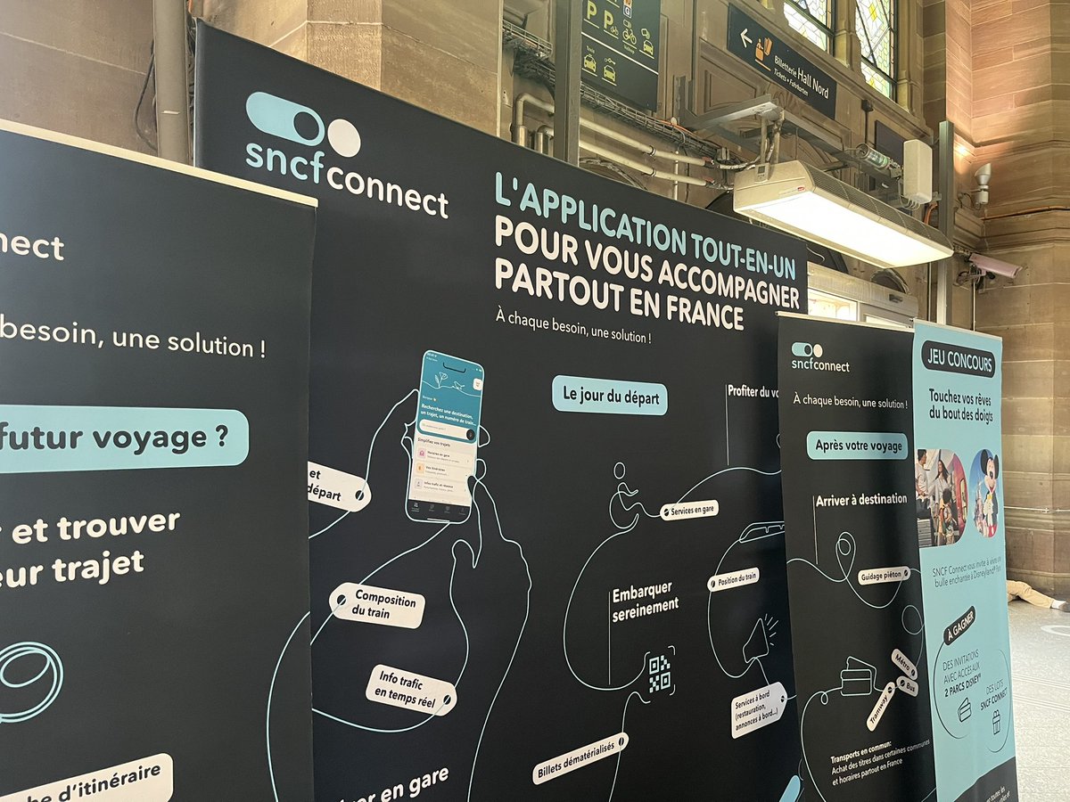 Venez nous voir demain à 10h en gare de Strasbourg pour gagner des ptits cadeaux 🫡