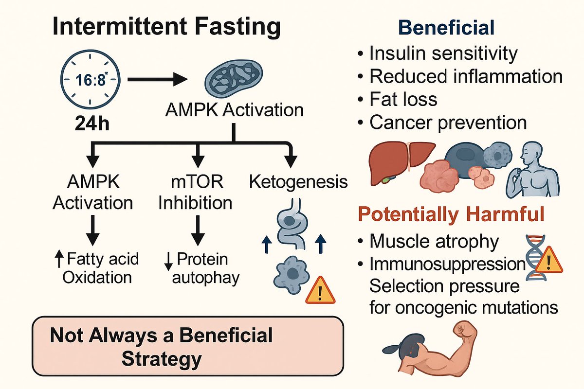 Agingdoc⭐David Barzilai🔔MD PhD MS MBA DipABLM🩺 (@agingdoc1) on Twitter photo A Biochemical View on Intermittent Fasting’s Effects on Human Physiology—Not Always a Beneficial Strategy
mdpi.com/2079-7737/14/6… <a href="/Biology_MDPI/">Biology MDPI</a> A Biochemical View on Intermittent Fasting’s Effects on Human Physiology—Not Always a Beneficial Strategy
mdpi.com/2079-7737/14/6… <a href="/Biology_MDPI/">Biology MDPI</a>