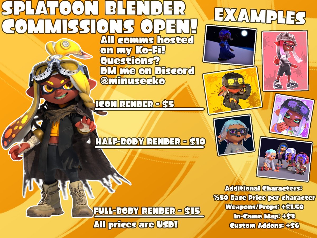 MinusEcko's tweet image. Re-opening blender comms again on ko-fi: ko-fi.com/minusecko/comm…
DM on discord if interested (same @ as on here)