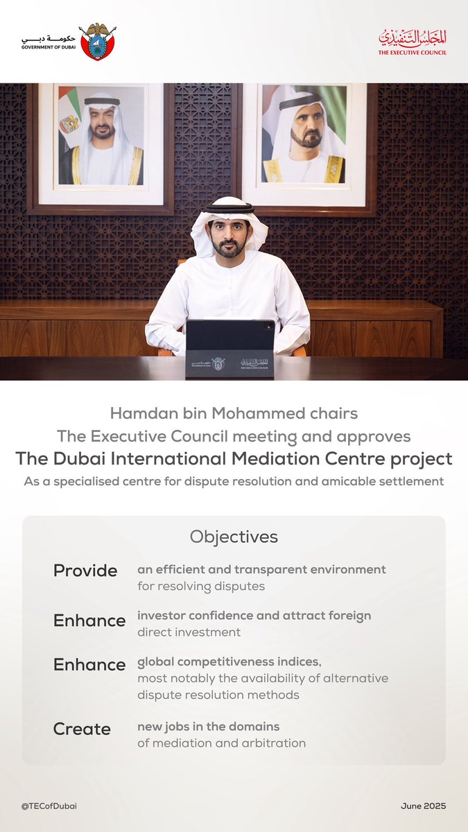 Hamdan bin Mohammed chairs The Executive Council meeting and approves new policies to boost education and environmental standards in Dubai