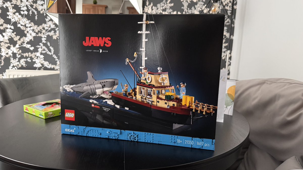 Phenomenal birthday present. 🦈 🛥️