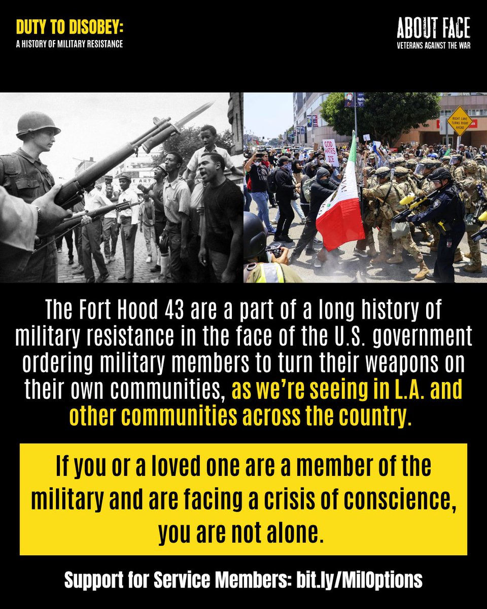 VetsAboutFace's tweet photo. #army #righttorefuse https://t.co/uuBfmlYEJg