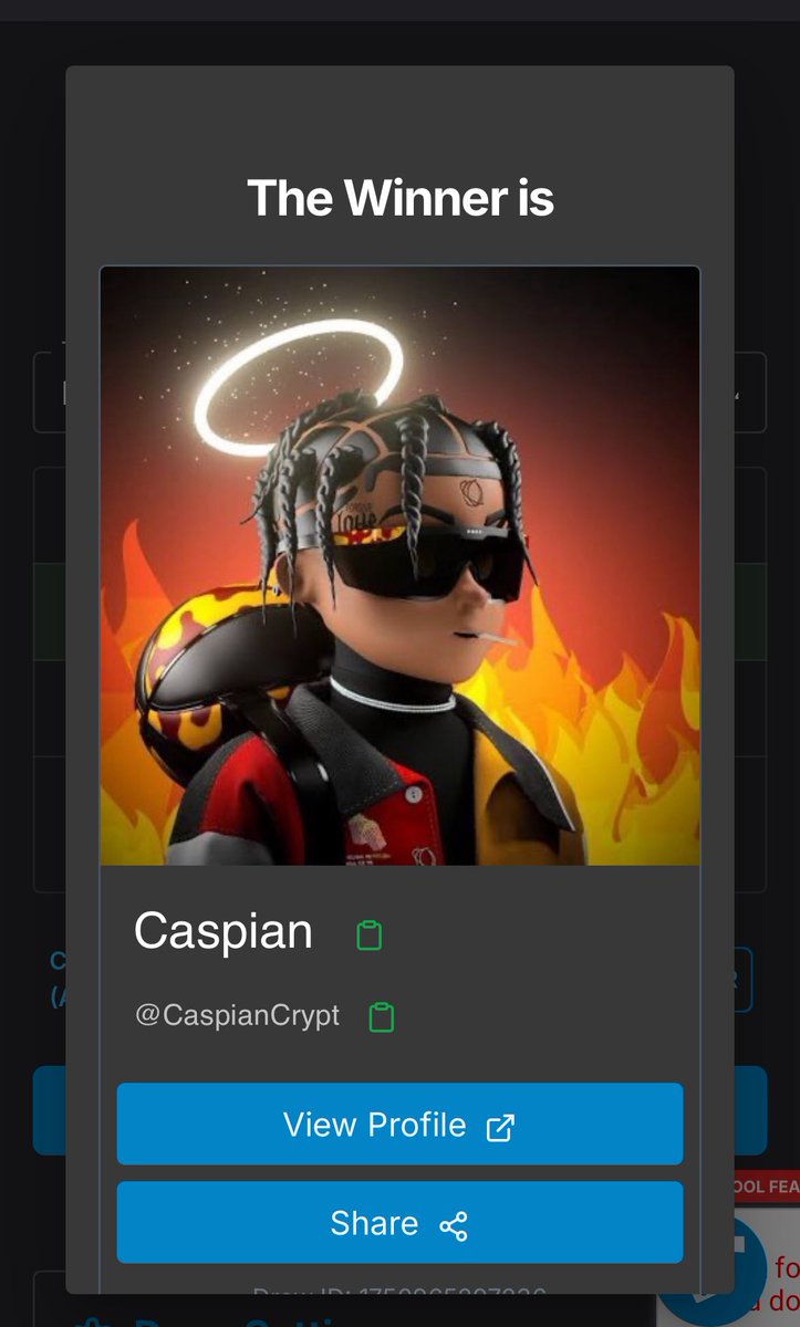 And the randomly picked winner using X Picker is…..<a href="/CaspianCrypt/">Caspian</a>!

Congrats! DM your STARS address for your prize

And thank you to everyone who participated! There will be more giveaways in the coming weeks!
