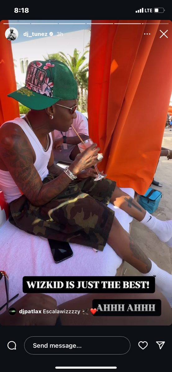 thattboy6's tweet photo. If you like hate Wiz from now till when your soul settle to love 

His team are riding and keeping it real with the man without having to take them to Ice box to make that happen.That real love 

@DJ_TUNEZ big respect man https://t.co/hwebHlzEFG