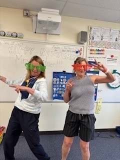 The school year's end calls for a celebration! Mrs. French's Grade 3 class at Ripley-Huron Community School had some fun  with #BWDSB Vice-Chair Jan Johnstone and Head Custodian Mrs. Ditner.