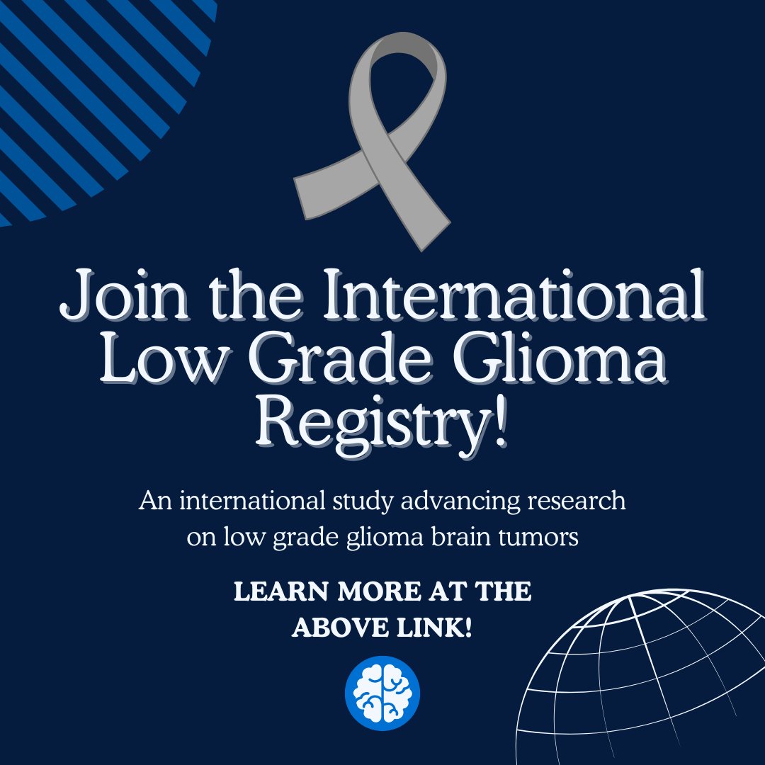a_e_heffernan's tweet image. Help us in our mission to advance research on glioma brain tumors by joining The International Low Grade Glioma Registry (@gliomaregistry) today!
Learn more and find out if you are eligible: gliomaregistry.org/eligibilityb