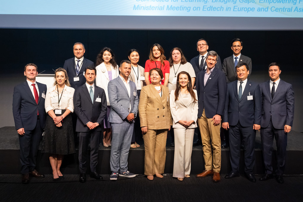 At the <a href="/UNICEF_ECA/">UNICEF Europe C.Asia</a> and <a href="/Gigaglobal/">Giga</a> Ministerial Meeting on Education and Technology, I highlighted that closing the digital divide is just the start - we must also use technology to improve learning outcomes. I look forward to working with Ministries across the region to build