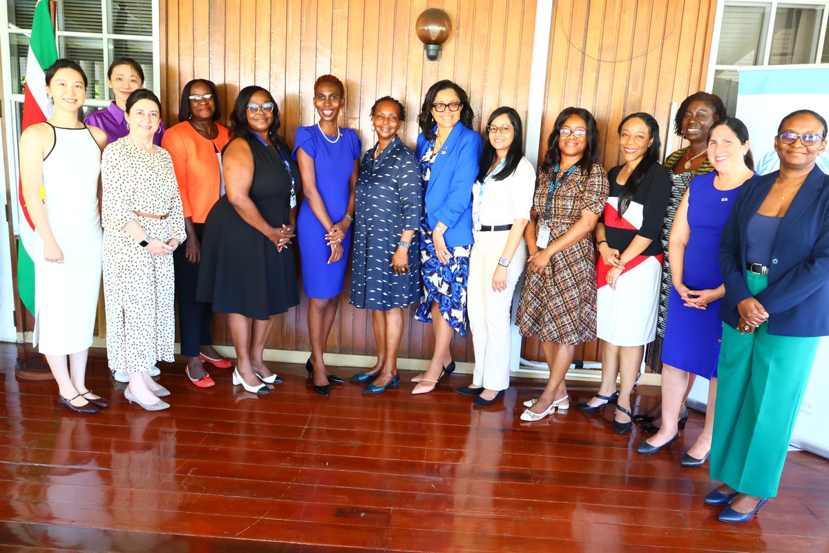 UN 🇬🇾 joined the Embassy of Suriname to observe the International Day of Women in Diplomacy-celebrating women’s leadership in global affairs and recognizing their vital role as key stakeholders in delivering the UN’s #PactForTheFuture.