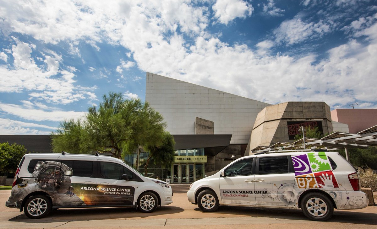 We bring the science to YOU! Science on Wheels delivers hands-on STEM fun right to your school or community. From assemblies to classroom workshops, our programs spark curiosity and support AZ and NGSS standards 🧪 Learn more ➡️ azscience.org/learn/educator…