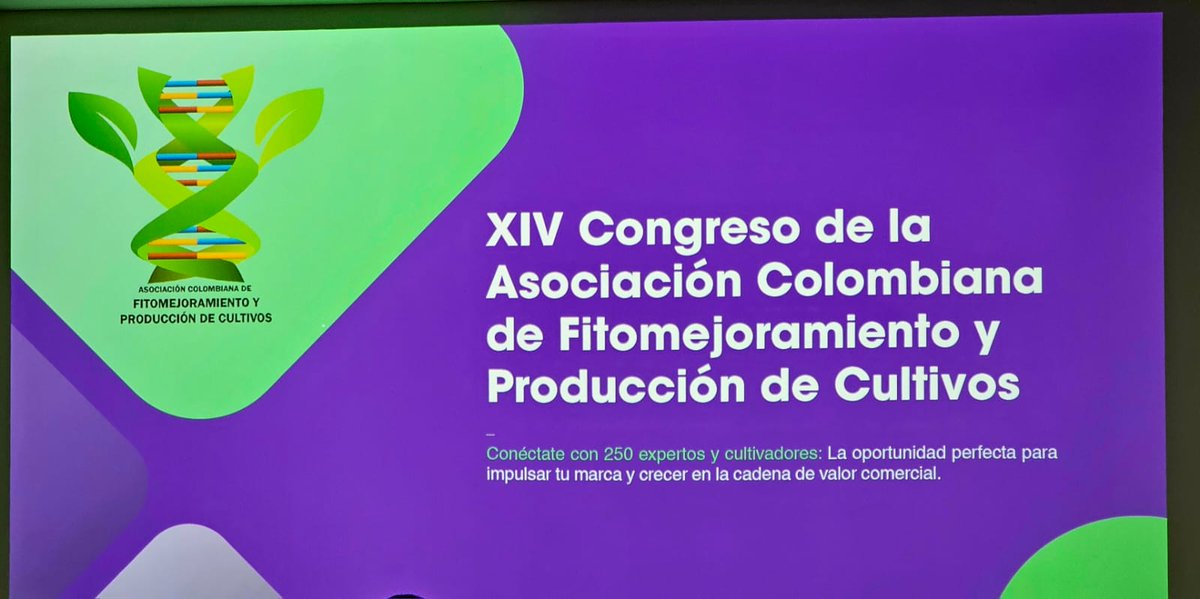 ACOSEMILLAS's tweet image. Nuestro gerente general @LeoarizaR está presente en el XIV Congreso de fitomejoramiento y producción de cultivos en las instalaciones de @cenicana hasta el 27 de junio en el #ValleDelCauca. En el evento están presentes algunos de nuestros afiliados como @SomosAGROSAVIA…