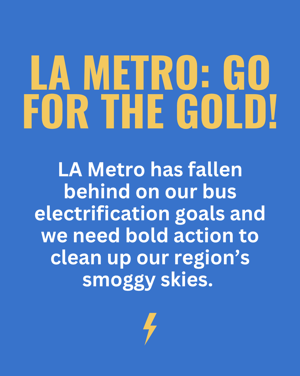 What do Tokyo, Paris, and Milan all have in common? They electrified (or will electrify) 50% of their bus fleets before hosting the Olympic Games.

<a href="/metrolosangeles/">Metro Los Angeles</a>, we don’t want to be the outlier. #ElectrifyLA28