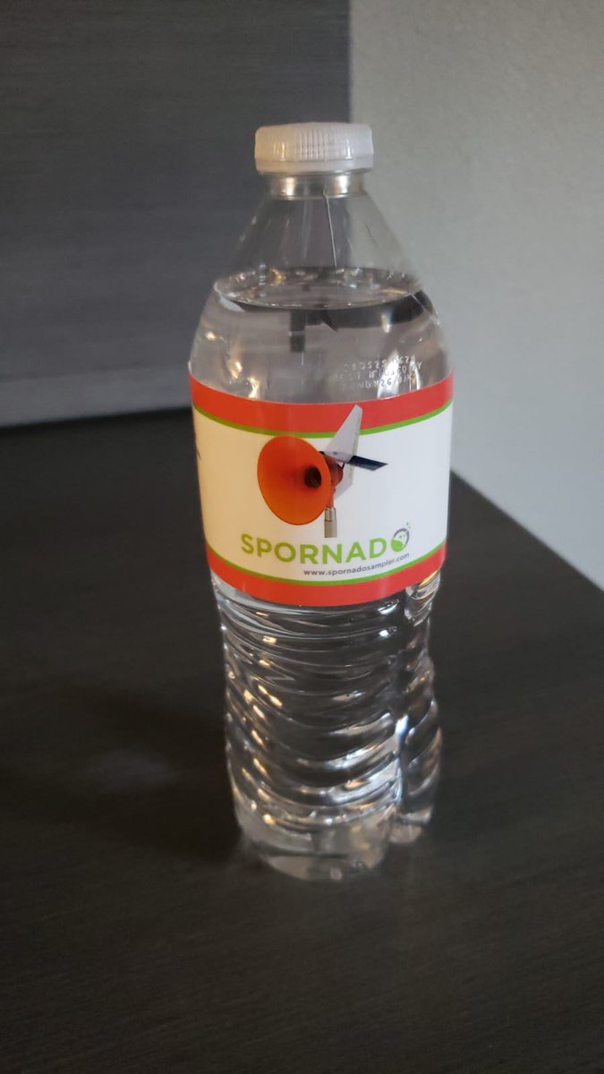 spornadosampler's tweet image. No spores. No nonsense. Just clean water and even cleaner data.
Like our spore sampler, this bottle keeps it simple: clear, reliable, and field-ready. Powered by science, just like Spornado. 💧🧬 #Spornado #AgTech #CropProtection
Come check us out at the Vine Connect Conference!