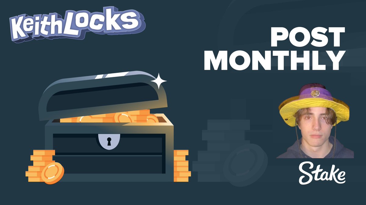 🚨POSSIBLE POST MONTHLY SOON?🚨

There have been rumors going around that <a href="/Stake/">Stake.com</a> is dropping the post monthly very soon! 👀

We're going to giveaway $$ to 1 person who can guess <a href="/keitthlocks/">KeithLocks</a>' post monthly 🤯

RT ♻️
Guess 🧠
Stake User / Sol Addy 👇

BUZZ