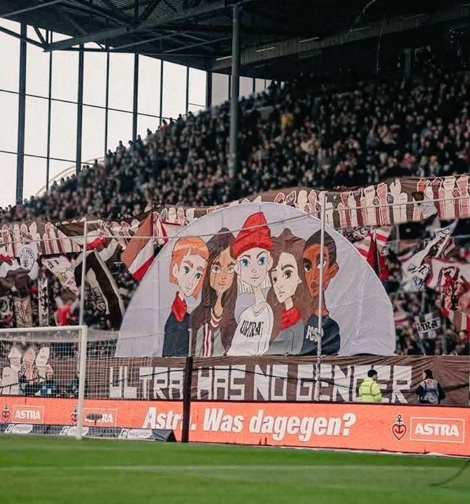 "Ultras has no gender"

St.Pauli 🇩🇪