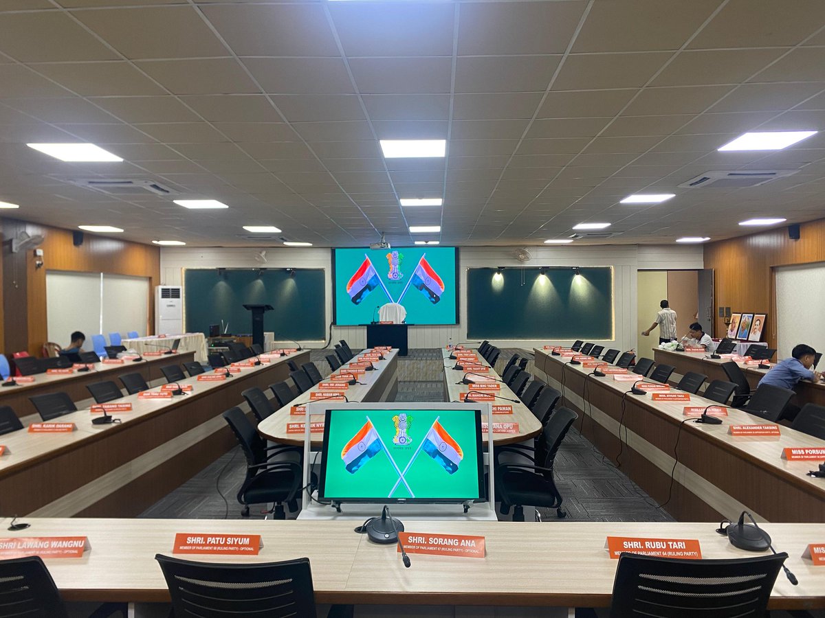 TutuTasing's tweet photo. All set for tomorrow BJYM Arunachal Pradesh  Mock Parliament. https://t.co/j09neXK59m