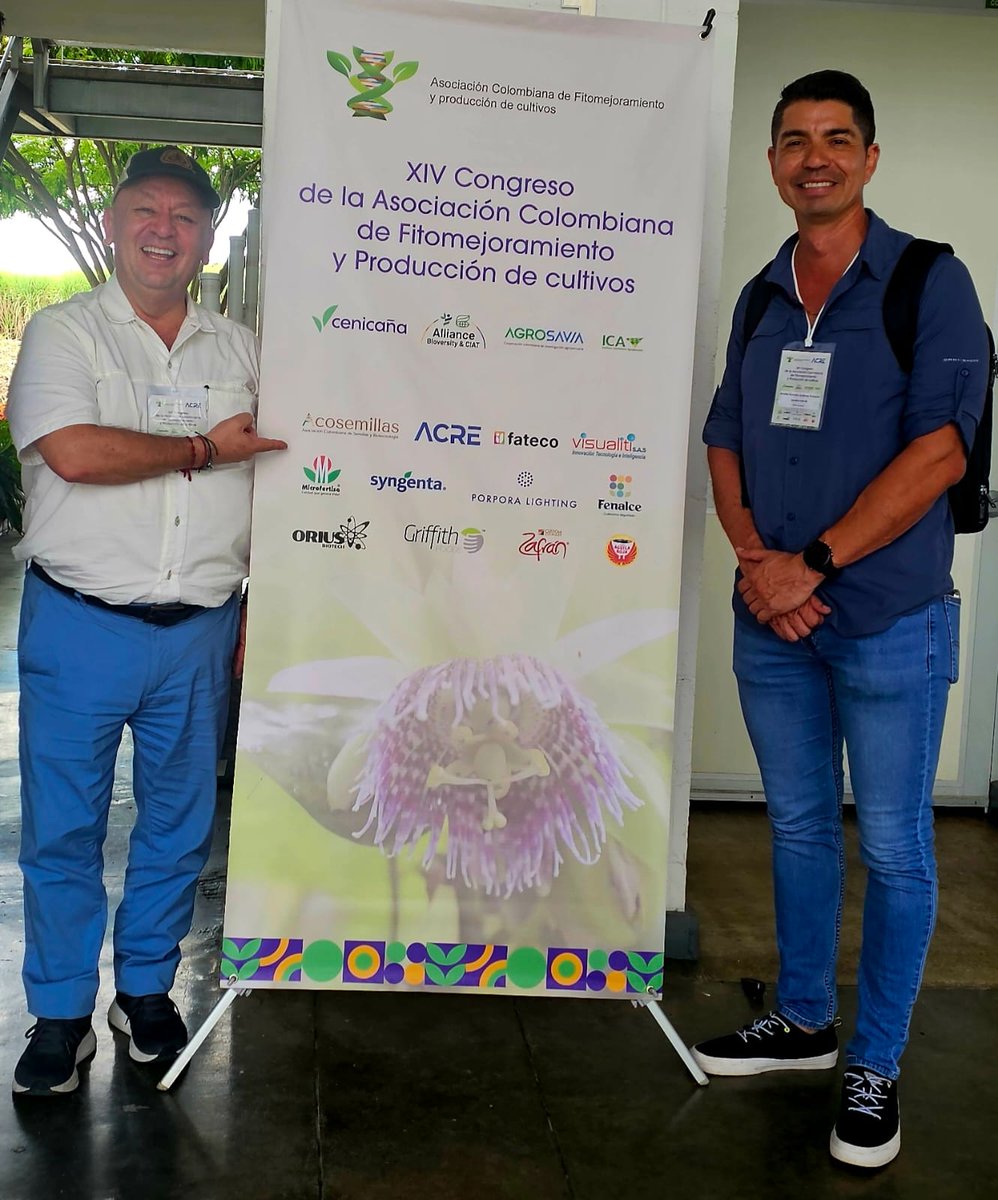ACOSEMILLAS's tweet image. Nuestro gerente general @LeoarizaR está presente en el XIV Congreso de fitomejoramiento y producción de cultivos en las instalaciones de @cenicana hasta el 27 de junio en el #ValleDelCauca. En el evento están presentes algunos de nuestros afiliados como @SomosAGROSAVIA…