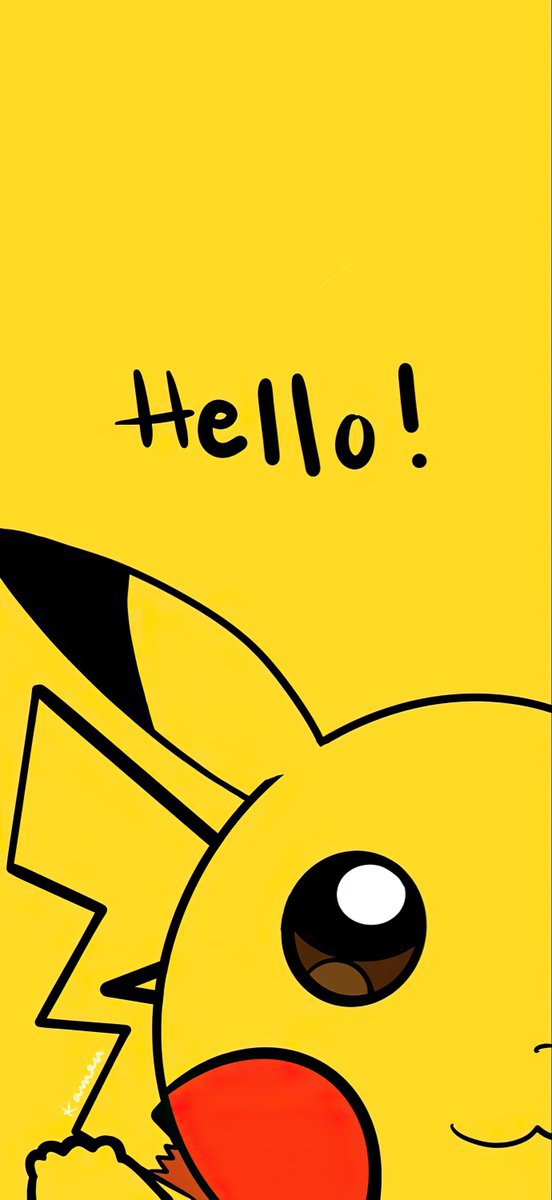 EcEntodo's tweet photo. #poke #pokemon #pica #pika #Pikachu 

#Wallpaper #iphone #fondo #teléfono #pantalla New wallpaper

#iOS
#ios26
#Android https://t.co/anAndWrr78