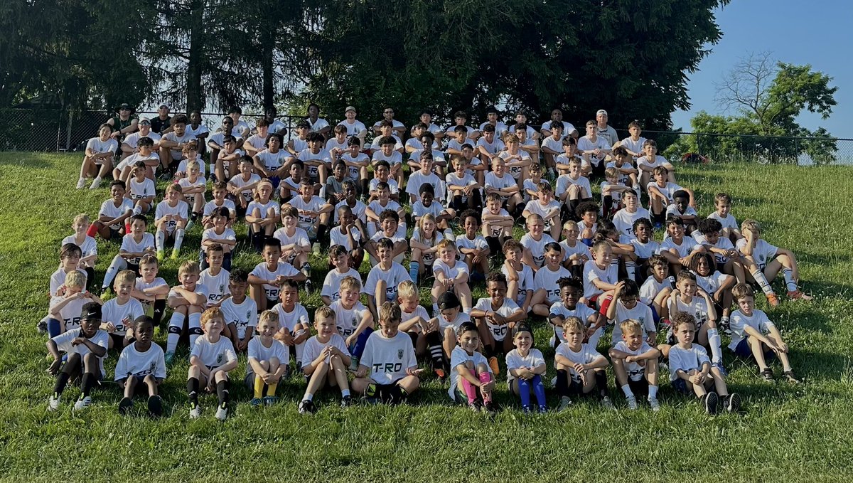 Our first ever all-boys camp (the coed camp got too big!) brought 105!  It brought temperatures not far off.  Thanks to all that showed up and continue to show up for the program!