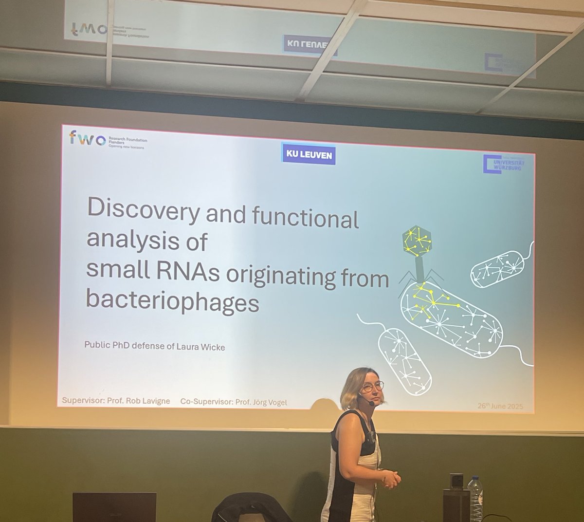 Cool defense today! #Phage small RNAs.