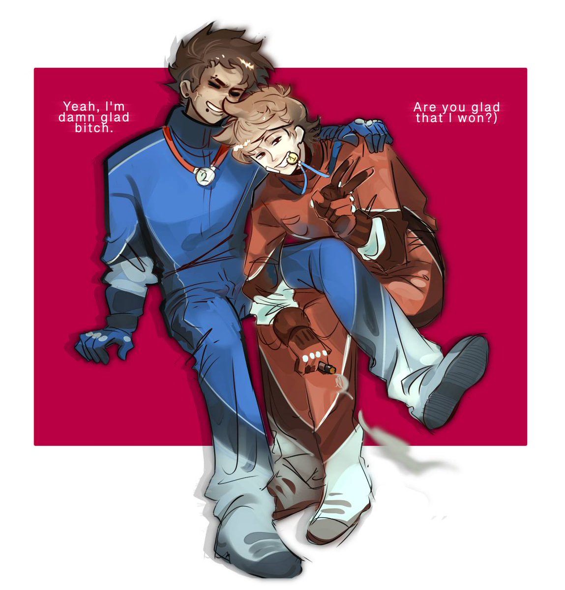 pipsachka's tweet image. Hshshshs 😛😛 #eddsworld #tomtord