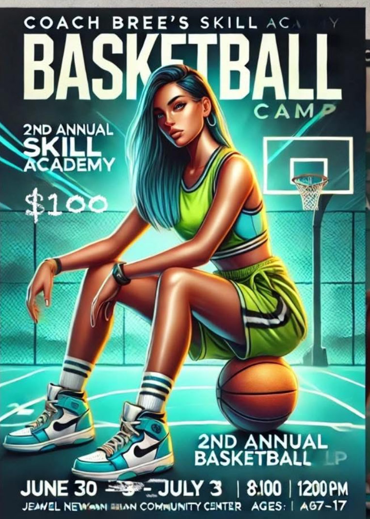 Beginning Monday June 30, 2025-July 3, 2025, 8am-12noon at the Jewel Newman Community Center