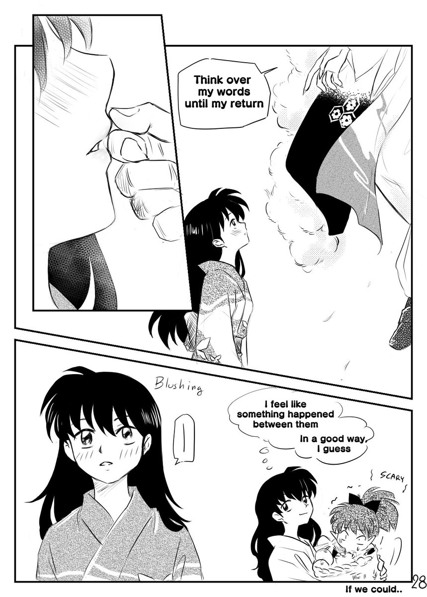 <a href="/cloudie_days23/">Cloudie</a> <a href="/Inukombat/">Inukombat</a> 🌸 If we could.. 🌸 
Page 28 (End) 

Special thanks <a href="/Inukombat/">Inukombat</a> 

#SessRin #殺りん
#Sesshomaru #เส็ตริน