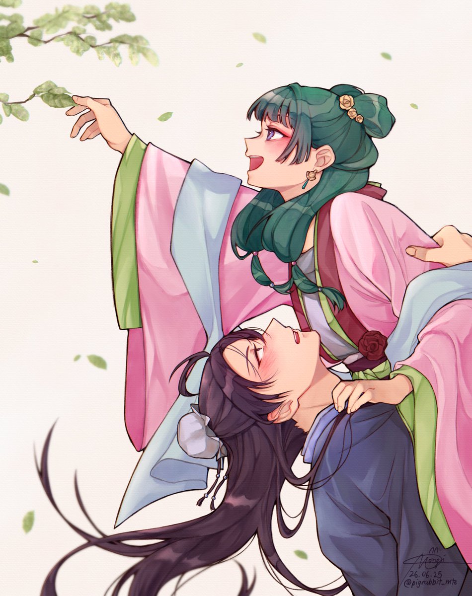 pigrabbit_mtz's tweet image. Never-ending thoughts
#apothecarydiaries #kusuriyanohitorigoto #maomao #jinshi #fanart