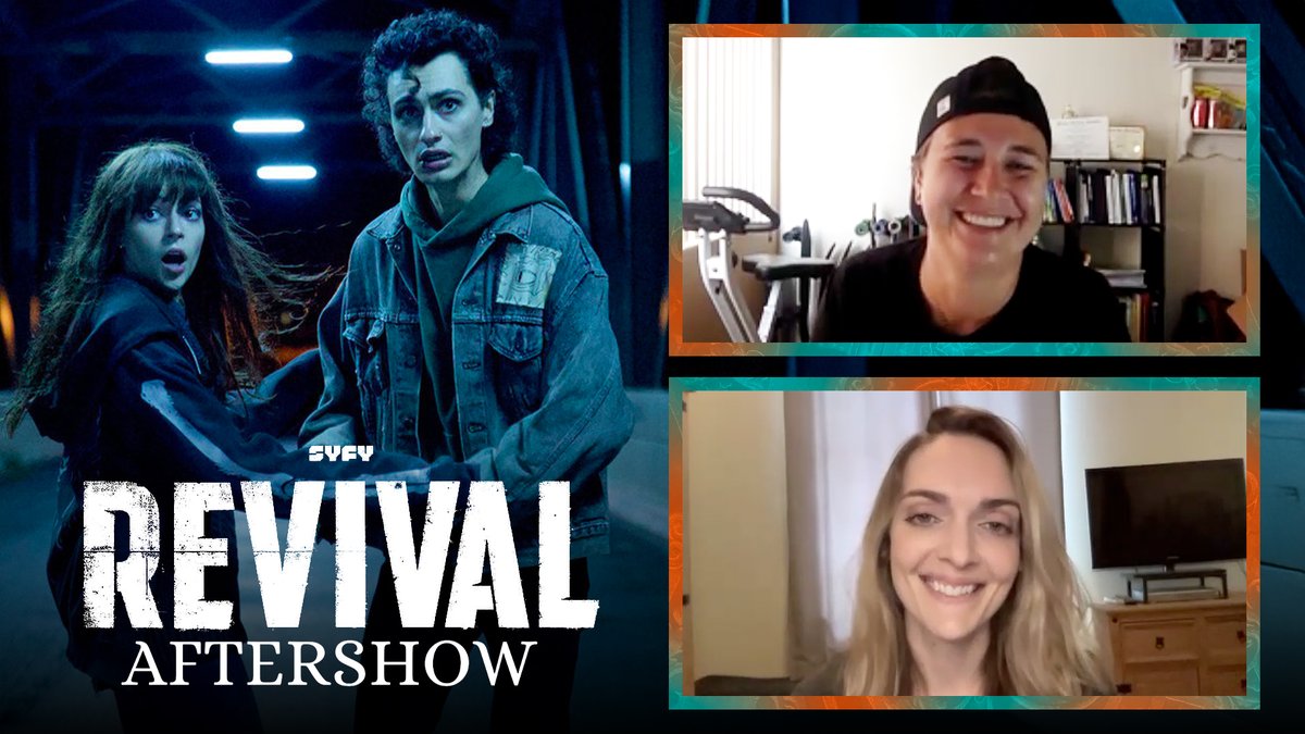 Immediately following tonight's airing of SYFY's #Revival, join us for our #WitchSlapped aftershow with special guest Co-Showrunner Luke Boyce where we discuss the episode "Reality Check"! Click here to watch: youtube.com/watch?v=mtAdnt…