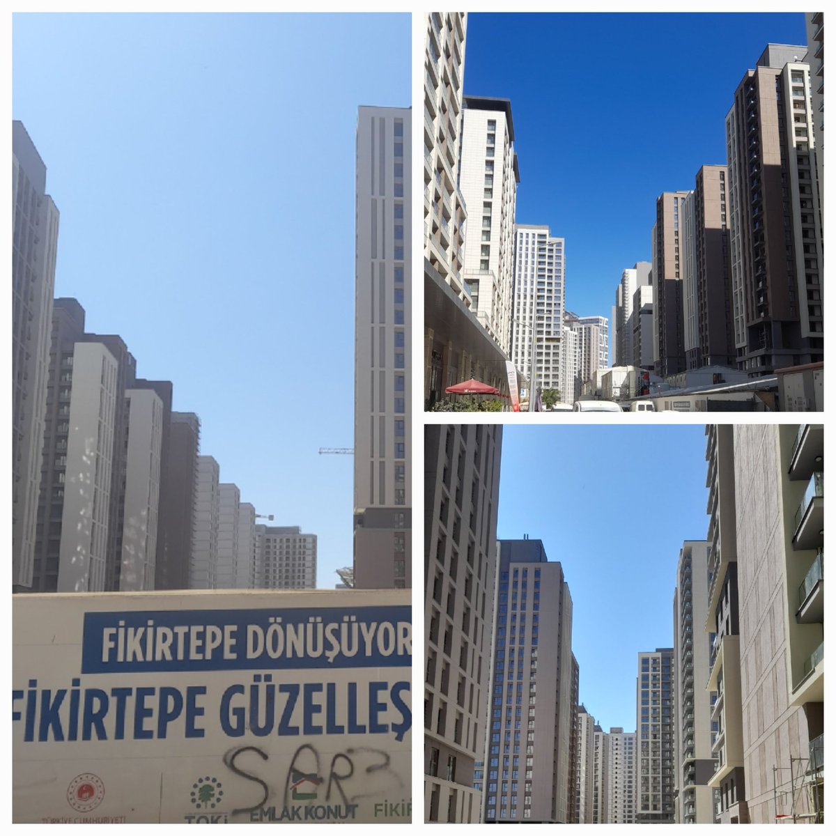 Şehirleşme böyle olmamalı.
Eskilerimiz,büyüklerimiz,"ayaklar yere sağlam basmalı"derlerdi.
Bu gidişle toprağa ancak mezara girince kavuşulacak.
#Kentseldönüşüm