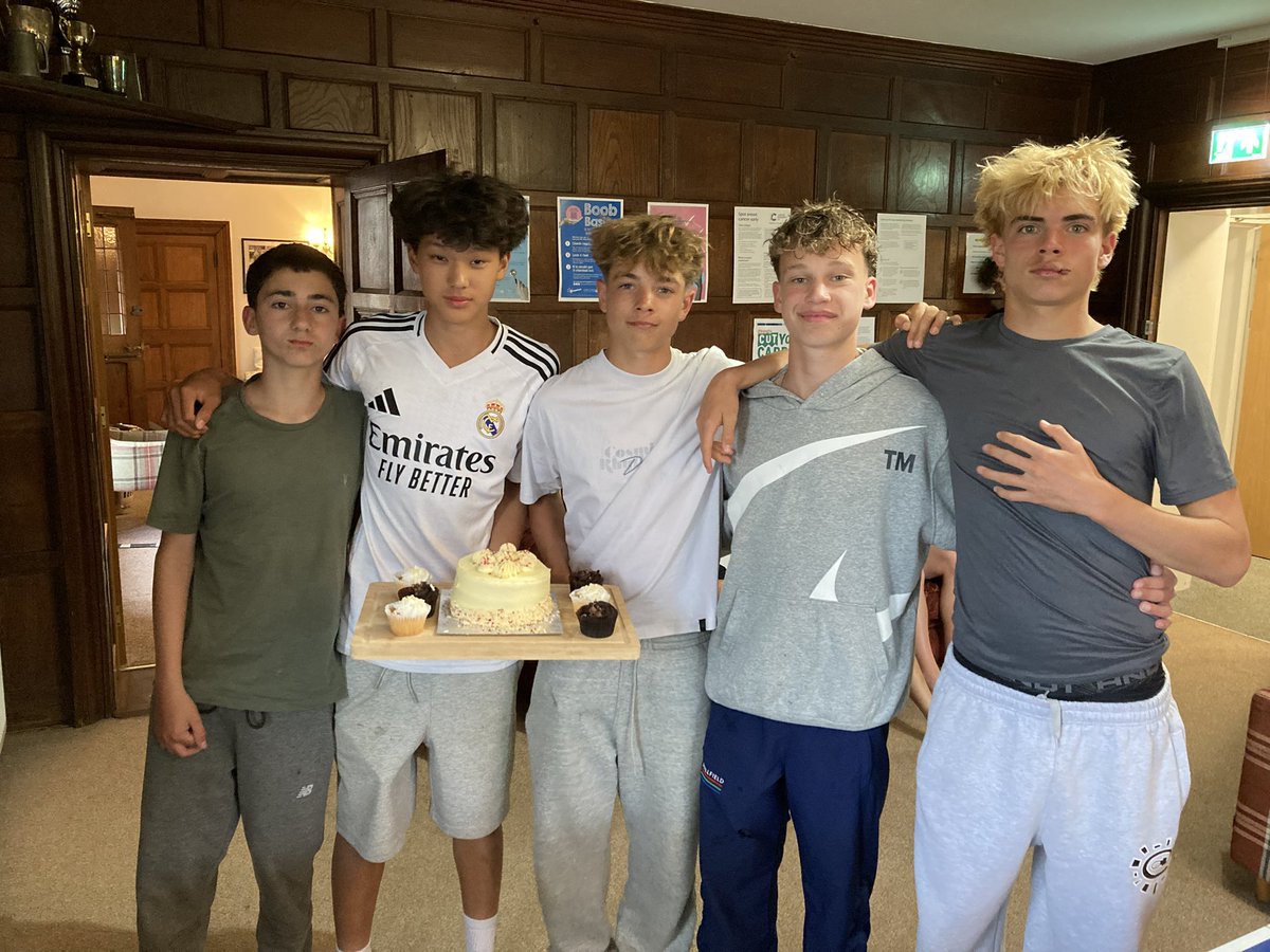 Early celebrations for the summer birthday boys!