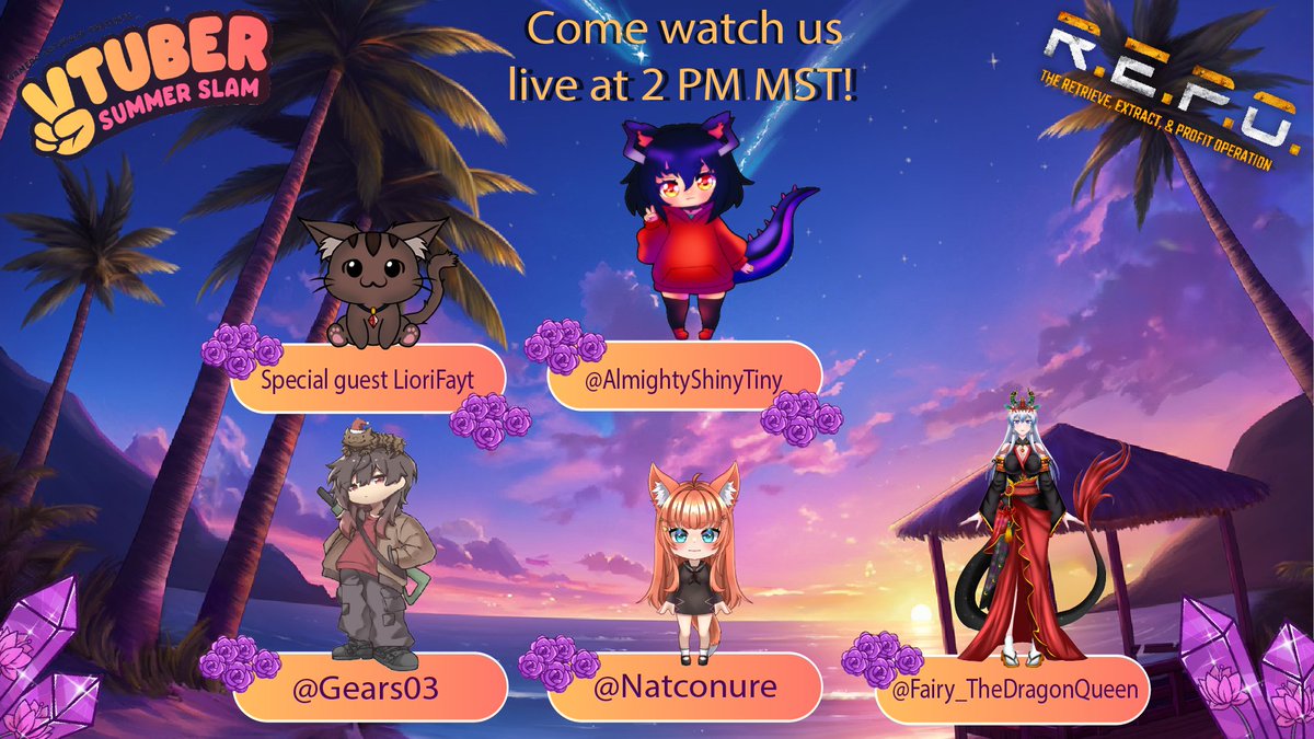 (Day 2) @gamersoutreach.org Vtuber Summer Slam Event Charity! Lets Do this Repo Gremlin Fox at your Service! We Can do it! 🥕🦊🧡
________
#VtuberSS2025 #vtubersummerslam2025 #charitystream #VtubersUprising #VtubersEN #VtuberSupport #twitchstreamer #VTubersAreStillWatching