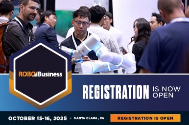 GeneD5's tweet image. RoboBusiness has been going strong for over a decade! Register now to join us for this event in Silicon Valley in October as we announce our speakers, who are leading experts in developing and commercializing #robotics and #AI! bit.ly/3HY6Cxz